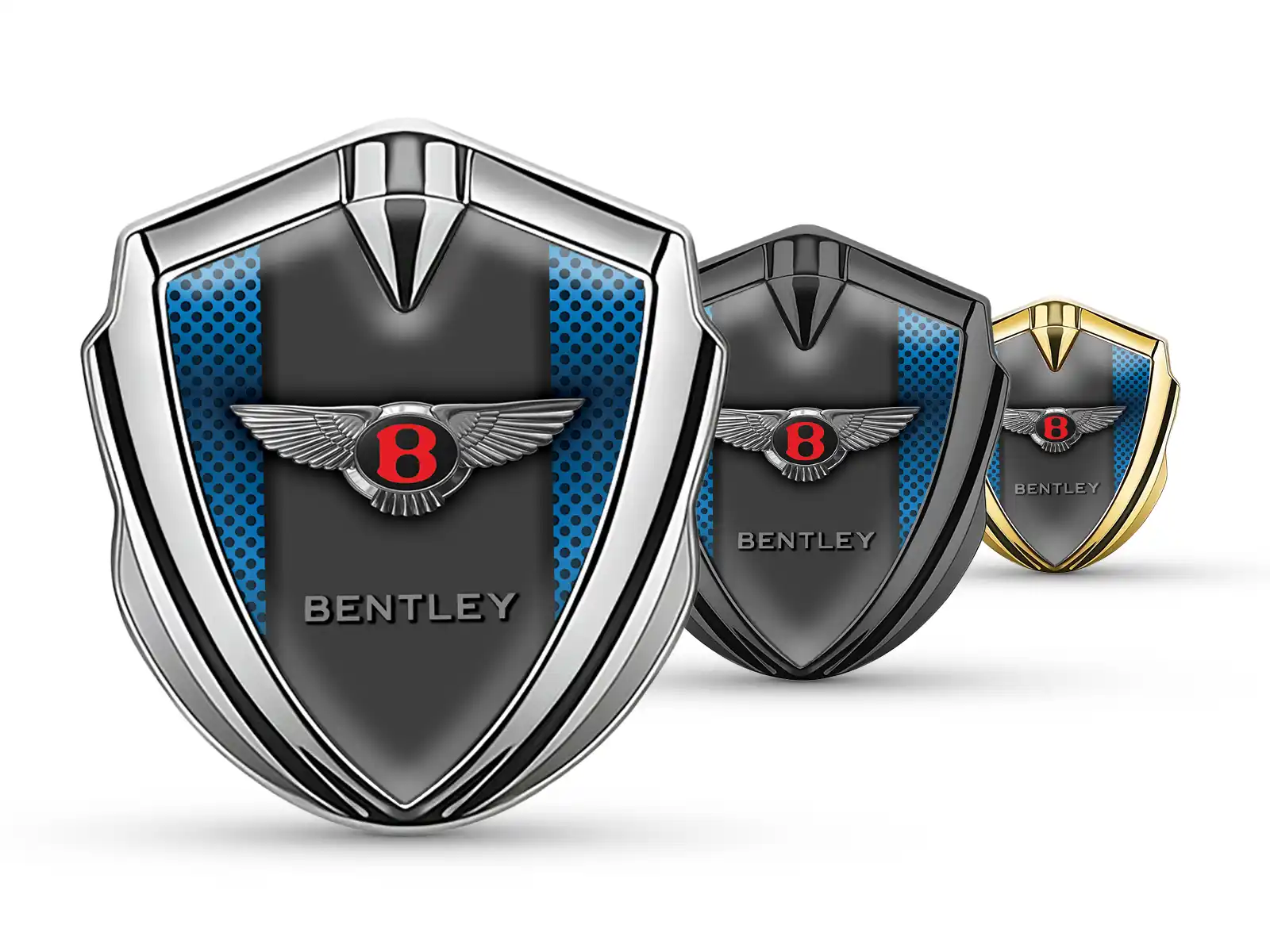 Bentley Emblem Auto Abzeichen Max Stil Solides Metall Bau